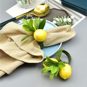 Lemon Napkin Rings